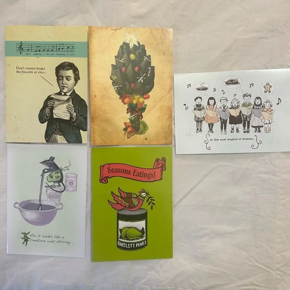 Trader Joe's Holiday Greeting Cards Set of 15